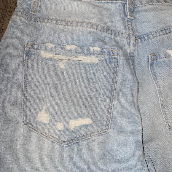 flying monkey jeans Womens Size 25 NWT Distressed High Rise   Black Label - Picture 13 of 14